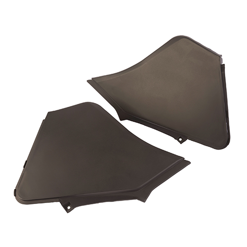 CACHA LATERAL INFERIOR HONDA XR250 TORNADO NEGRA (JGO) MTC