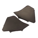 CACHA LATERAL INFERIOR HONDA XR250 TORNADO NEGRA (JGO) MTC