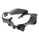 MASCARA CUBRE OPTICA YAMAHA NEW CRYPTON 110 NEGRO MTC