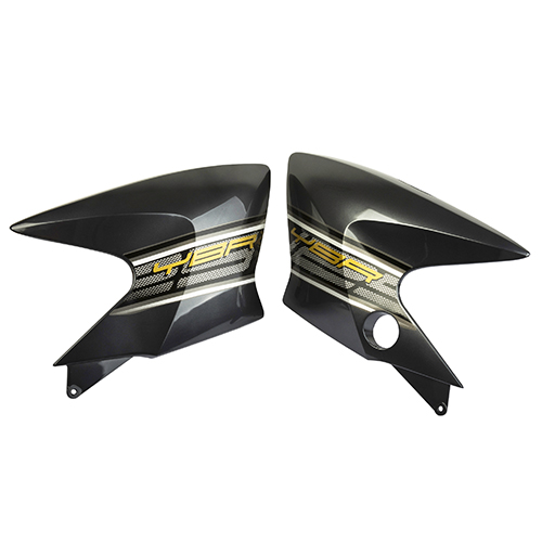 CACHA TANQUE YAMAHA YBR125 ED FACTOR GRIS OSCURO (JGO) MTC