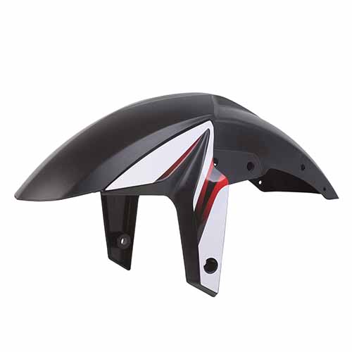 GUARDABARRO DEL. BAJAJ ROUSER 200 NS BLANCO MTC