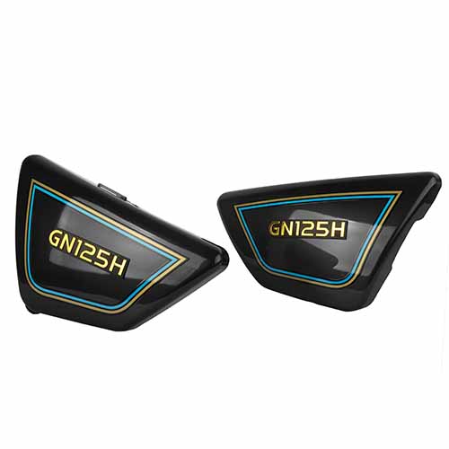 CACHA LATERAL SUZUKI GN125 NEGRO (JGO) MTC