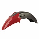 GUARDABARRO DEL. BAJAJ ROUSER 135 ROJO (+ BABERITO) MTC