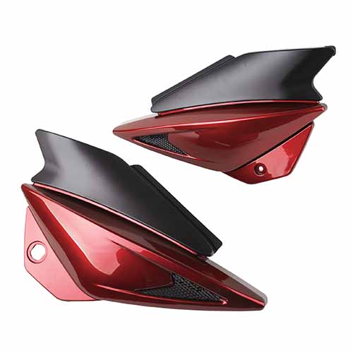 CACHA LATERAL BAJAJ ROUSER 135 ROJO (JGO) MTC