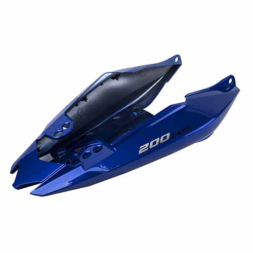 CACHA BAJO ASIENTO BAJAJ ROUSER 200 NS AZUL MTC