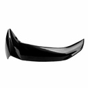 CUBRE PIERNA EXTERIOR YAMAHA NEW CRYPTON 110 NEGRO LADO DERECHO MTC
