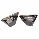 CACHA LATERAL SUZUKI AX100 SPECIAL NEGRO (JGO) MTC