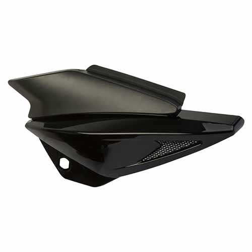 CACHA LATERAL BAJAJ ROUSER 135 NEGRO LADO IZQUIERDO MTC