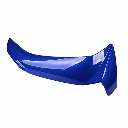 CUBRE PIERNA EXTERIOR YAMAHA NEW CRYPTON 110 AZUL LADO IZQUIERDO MTC
