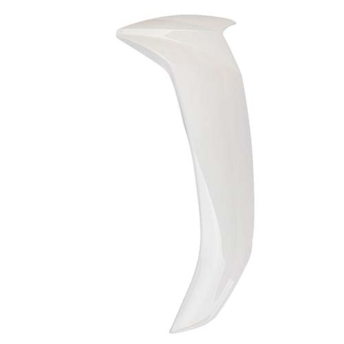 CUBRE PIERNA EXTERIOR YAMAHA NEW CRYPTON 110 BLANCO LADO IZQUIERDO MTC