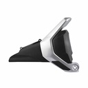 CACHA LATERAL YAMAHA FZ-S NEGRO/CROMADO LADO DERECHO MTC