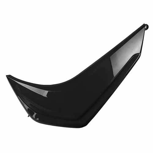 CUBRE PIERNA EXTERIOR HONDA WAVE 110S NEGRO LADO DERECHO MTC
