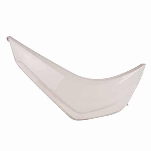 CUBRE PIERNA EXTERIOR HONDA WAVE 110S BLANCO LADO IZQUIERDO MTC
