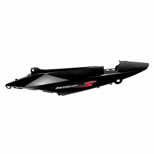 CACHA BAJO ASIENTO HONDA WAVE 110S NEGRO LADO IZQUIERDO MTC