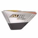 CACHA LATERAL SUZUKI AX100 SPECIAL GRIS LADO IZQUIERDO MTC