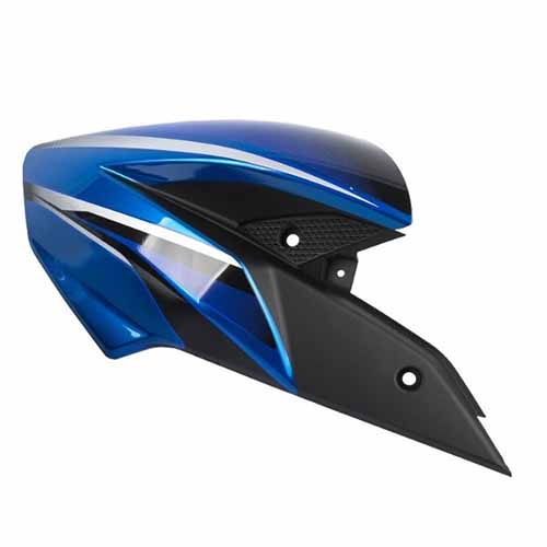 CACHA LATERAL TANQUE BAJAJ ROUSER NS200 AZUL LADO IZQUIERDO MTC