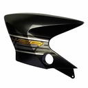 CACHA TANQUE YAMAHA YBR125 ED FACTOR NEGRO LADO IZQUIERDO MTC