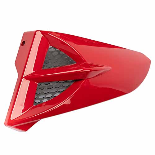 CACHA TOMA DE AIRE YAMAHA YBR 125 ROJO LADO DERECHO MTC