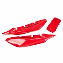 CACHA BAJO ASIENTO HONDA CBX 250 TWISTER ROJO (JGO) MTC