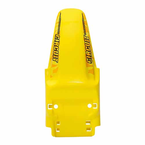 GUARDABARRO TRASERO ADAPTABLE AMARILLO CIRCUIT PF011-006