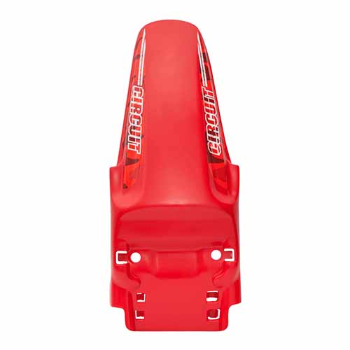 GUARDABARRO TRASERO ADAPTABLE ROJO CIRCUIT PF011-032