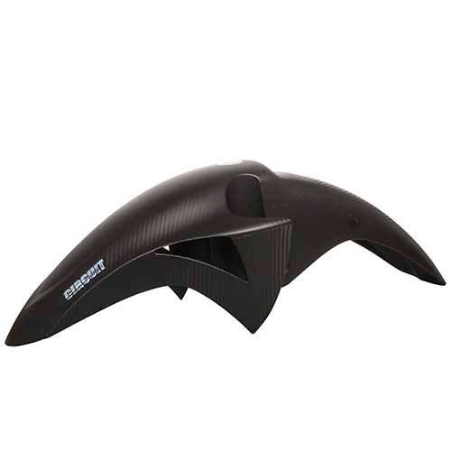 GUARDABARRO DELANTERO DRAGON NEGRO/NEGRO CIRCUIT PF013-211