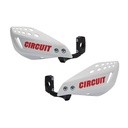 CUBRE MANO VECTOR BLANCO/ROJO FLUO (JGO) CIRCUIT PM061-22A