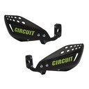 CUBRE MANO VECTOR CARBONO/VERDE (JGO) CIRCUIT PM061-2DR