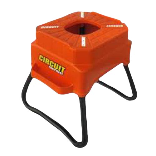 CABALLETE CUBIC MOTOCROSS NARANJA/BLANCO CIRCUIT SM001-292