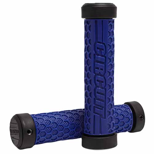 PUÑO HEXAGON BICI NEGRO/AZUL (JGO) CIRCUIT MA087-214