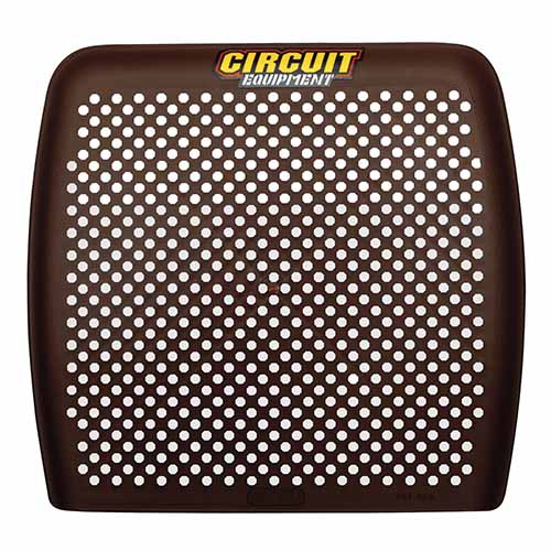 PLACA PORTANUMERO HOLESHOT MARRON CIRCUIT PN006-034