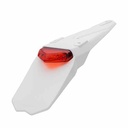 GUARDABARRO TRASERO UNIVERSAL MANTIS BLANCO/ROJO CIRCUIT PT003-225