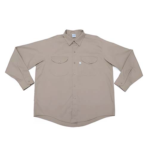 CAMISA BEIGE OMBU T.38 (RCA0004-112-38)