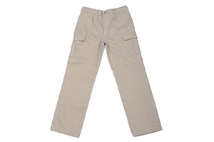 PANTALON C/BOLS. CARGO BEIGE OMBU T.38 (RPA0144-112-38)