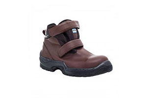 BOTIN ZINC C/VELCRO P/ACERO MARRON OMBU T.38 (0ZO-11N1-Z25)