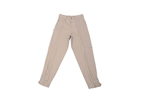 BOMBACHA DE CAMPO ALFORZADA BEIGE OMBU TALLE 38 (RBM0007-112-38)