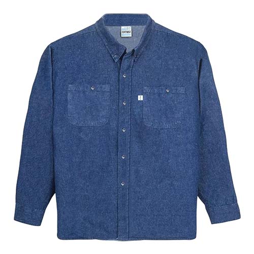 CAMISA JEAN TALLE L OMBU (RCA0256-500-L)