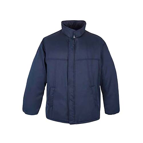 CAMPERA C/ CAPUCHA AZUL TALLE S LABORAL (RCP-0109-486)