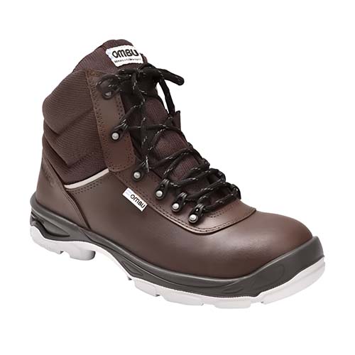 BOTIN OZONO PLUS P/ACERO MARRON OMBU T.39 (0OO01F1-ZAM-39)