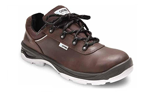 ZAPATILLA OZONO PLUS P/ACERO MARRON OMBU T.37 (1OO01F1-ZAM-37)