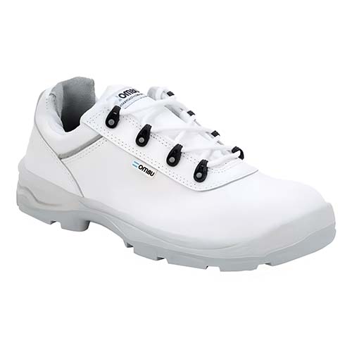 ZAPATILLA OZONO PLUS P/ACERO BLANCO OMBU T.44 (1OO01F1-R52-44)