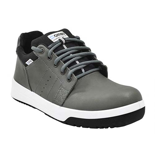 ZAPATILLA SNEAKER C/PUNTERA GRIS OMBU T.41 (ZAP-0403-GRI-41)