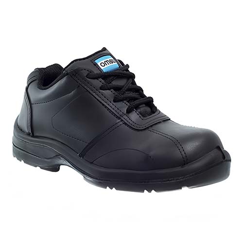 ZAPATO PRUSIANO DAMA C/P COMPOSITE NEGRO OMBU T.38 (3PO01F6-Z10-38)