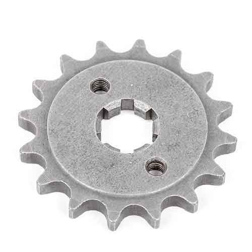 PIÑON DE TRANSMISION YAMAHA YBR 125 E/ R/ ED-FULL/ XTZ (Z16) CREUSO (1233-ARG)