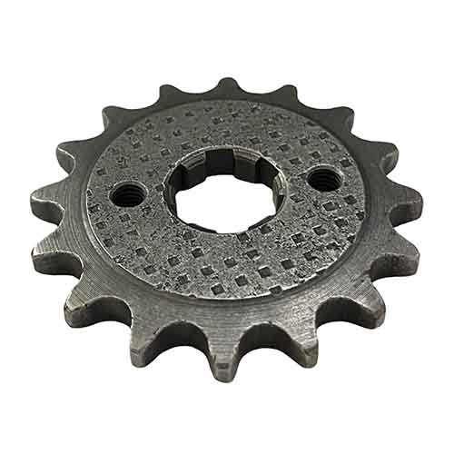 PIÑON DE TRANSMISION HONDA CG 150 TITAN (Z16 ESTRIA GRANDE) CREUSO (1497-ARG)