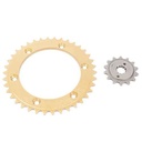 CORONA Y PIÑON HONDA XR 250 TORNADO (38-14) CREUSO (9131-KIT)