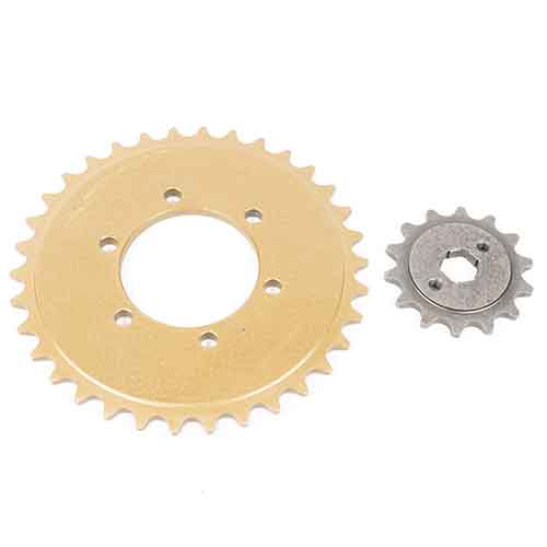 CORONA Y PIÑON TIBO 250 (34-14) CREUSO (9242-KIT)