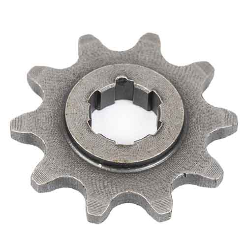 PIÑON DE TRANSMISION ZANELLA 50CC CARGA/ FIRE (Z10 ESTRIADO) CREUSO (907-ARG)