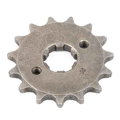 PIÑON DE TRANSMISION HONDA NX 150 / 150CG/ 125-150 NXR BROS (Z15 ESTRIA GRANDE) CREUSO (961-ARG)