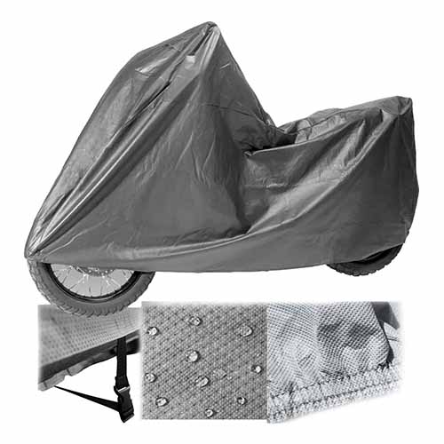 CUBRE MOTO IMPERMEABLE FILTRO UV TALLE S DINAMIC